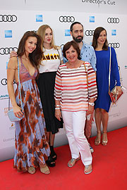 Doris Kick von der Agentur Kick (Mitte), mit  Lena Meckel, Kathrin Anna Stahl, Patrick Finger, Teresa Klamert  (©Foto. Martin Schmitz)